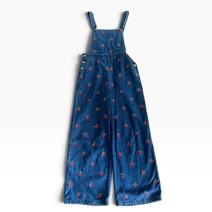 DENIM CHERRY OVERALLS | 10