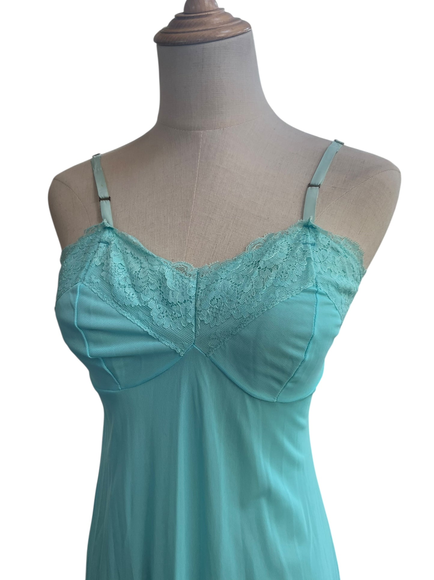 RHAPSODY BLUE NYLON SLIP | 8