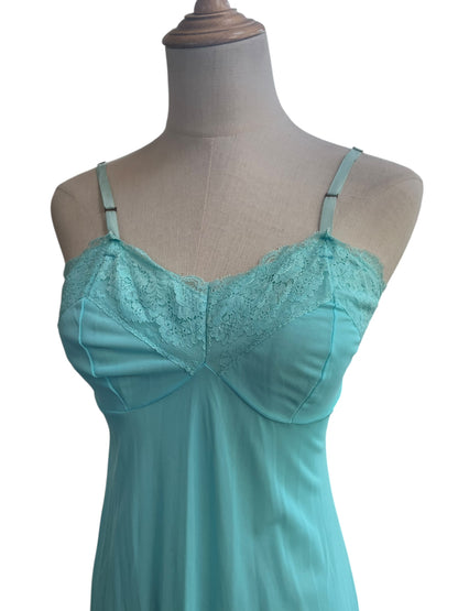 RHAPSODY BLUE NYLON SLIP | 8