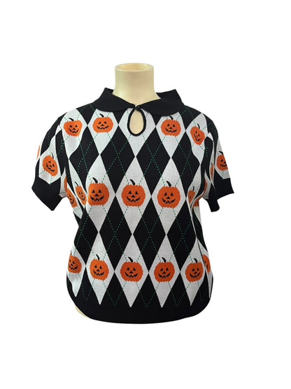 HELLBUNNY PUMPKIN KNIT | 22