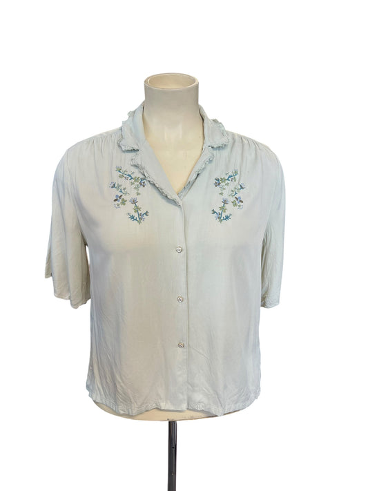 SIMPLE RETRO BLOUSE | XL