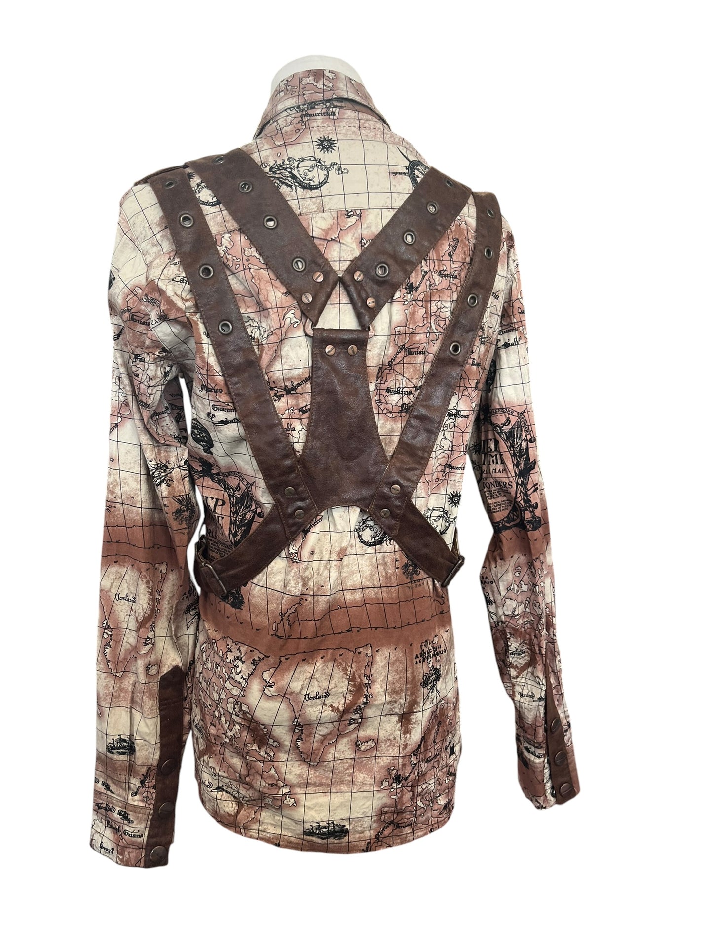 LIP SERVICE MAP SHIRT | S