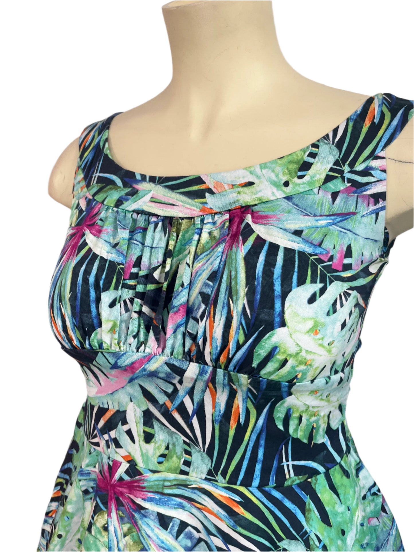 COTTON JUNGLE DRESS SZ 12