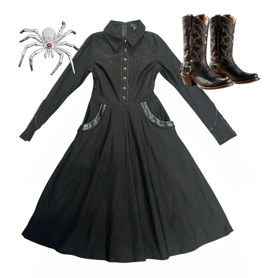 KATABOMB BLACK DRESS | XS