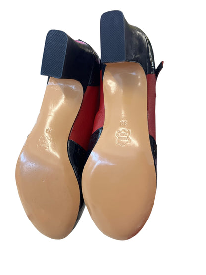 MY JUJU RED & BLACK SHOES | 42