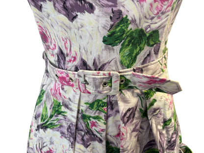 RETROSPECTD PURPLE & GREEN DRESS | 6