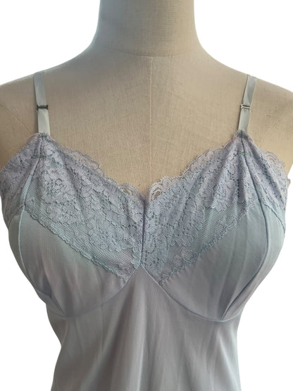 RHAPSODY BABY BLUE NYLON SLIP | 8