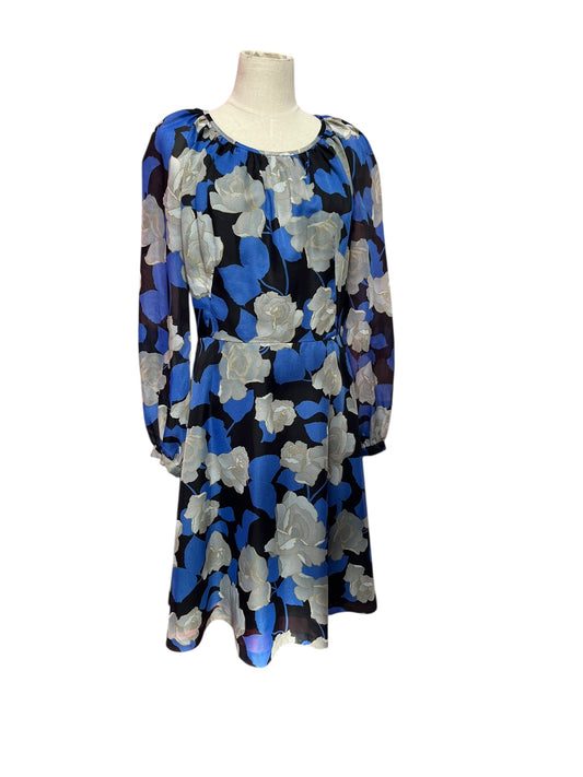 VENCA BLUE ROSE DRESS | 12