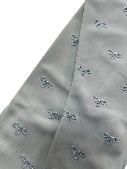 PASTEL BLUE LONG GLOVES 6.5