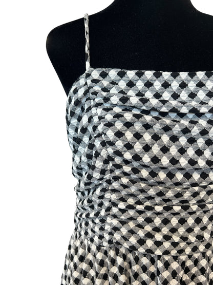 REVIEW B&W CHECK DRESS | 12