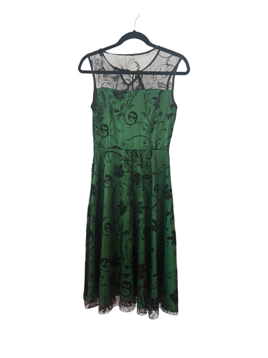 LINDY BOP GREEN ORGANZA DRESS | 8