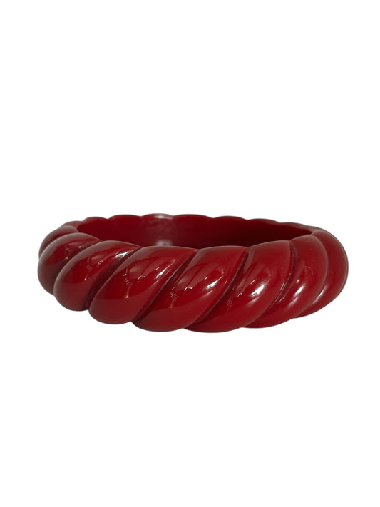 MIDI BURGUNDY BANGLE