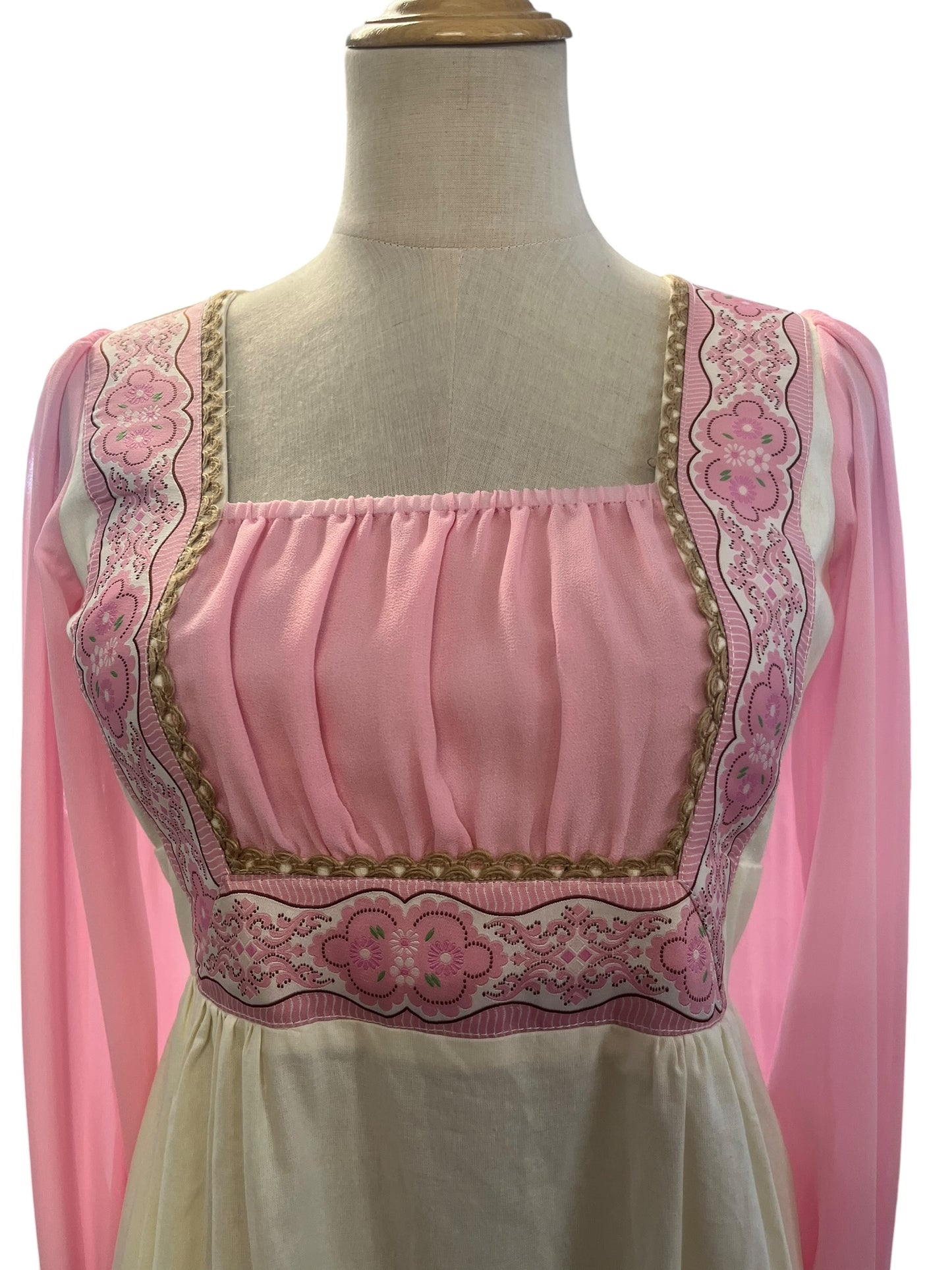 GUNNE SAX STYLE PINK DRESS | 10