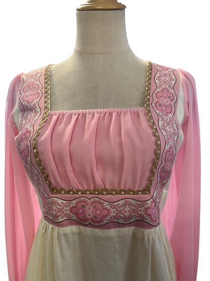 GUNNE SAX STYLE PINK DRESS | 10