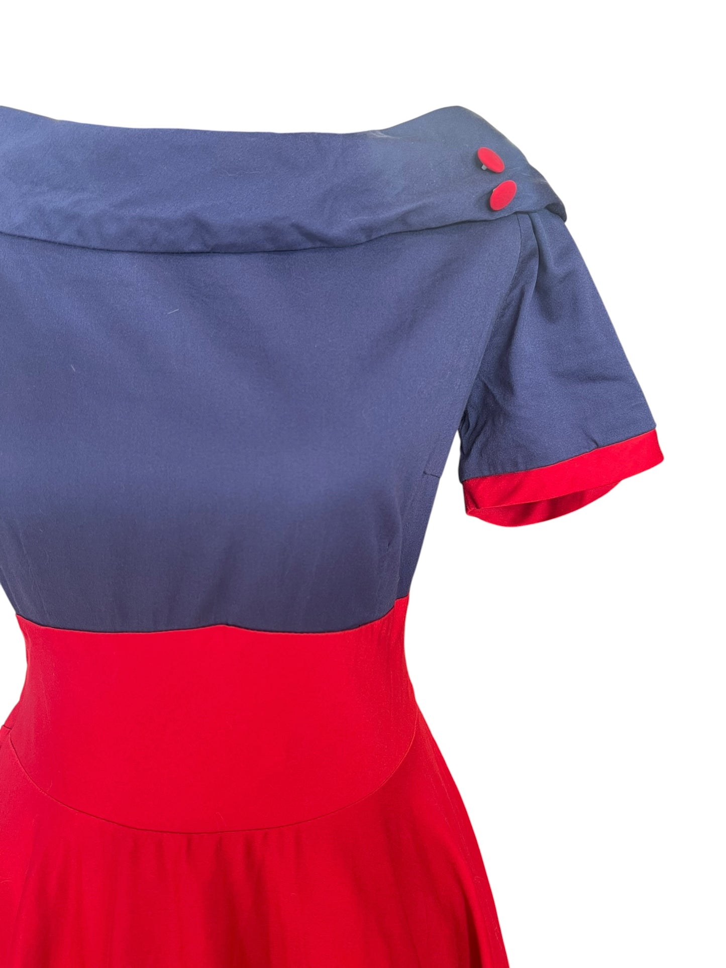 DOLLY & DOTTY BLUE & RED DRESS | 12