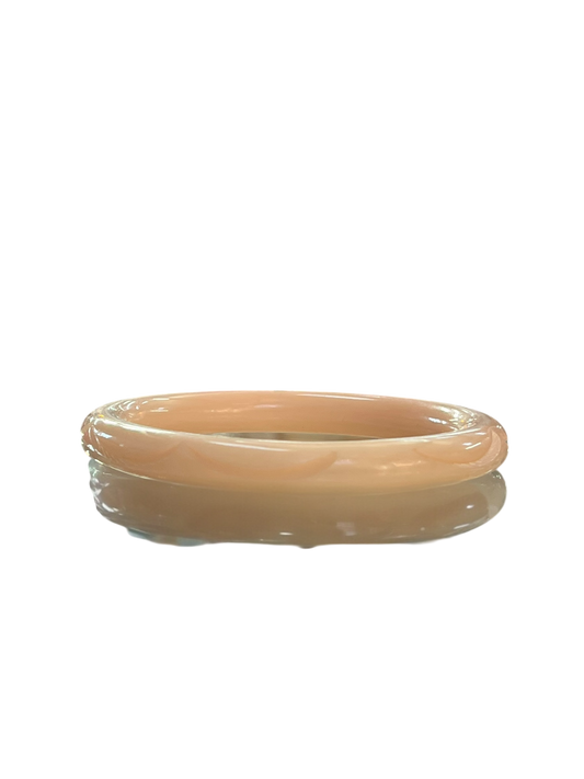 PEACH PINK NARROW BANGLE