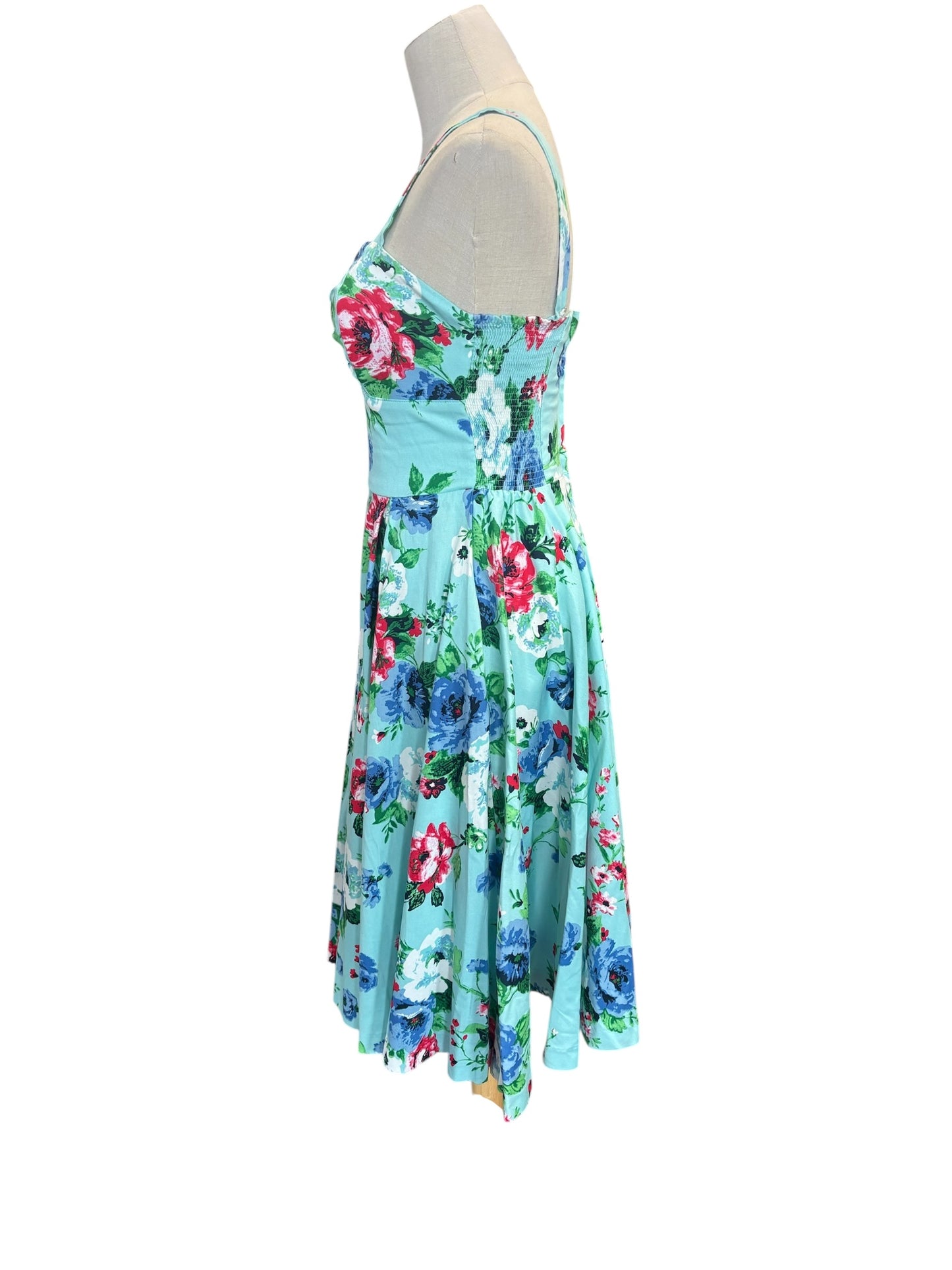 RETROSPECTD BLUE BLOSSOM DRESS | 6