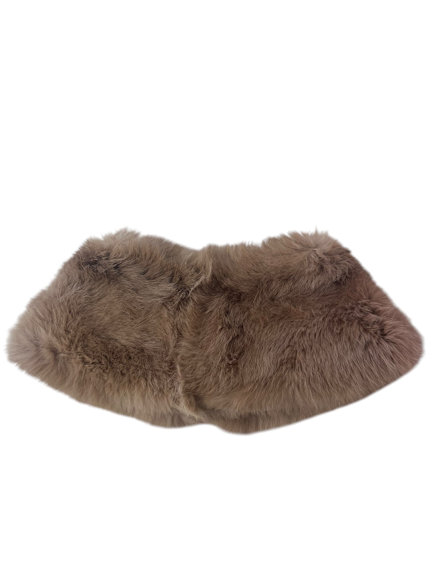 RABBIT FUR NECK CUFF