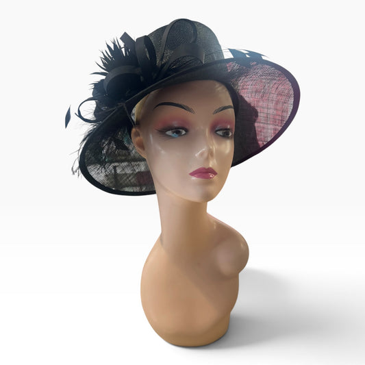 BLACK SINAMAY HAT