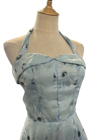 BLUE COCKTAIL DRESS | 6