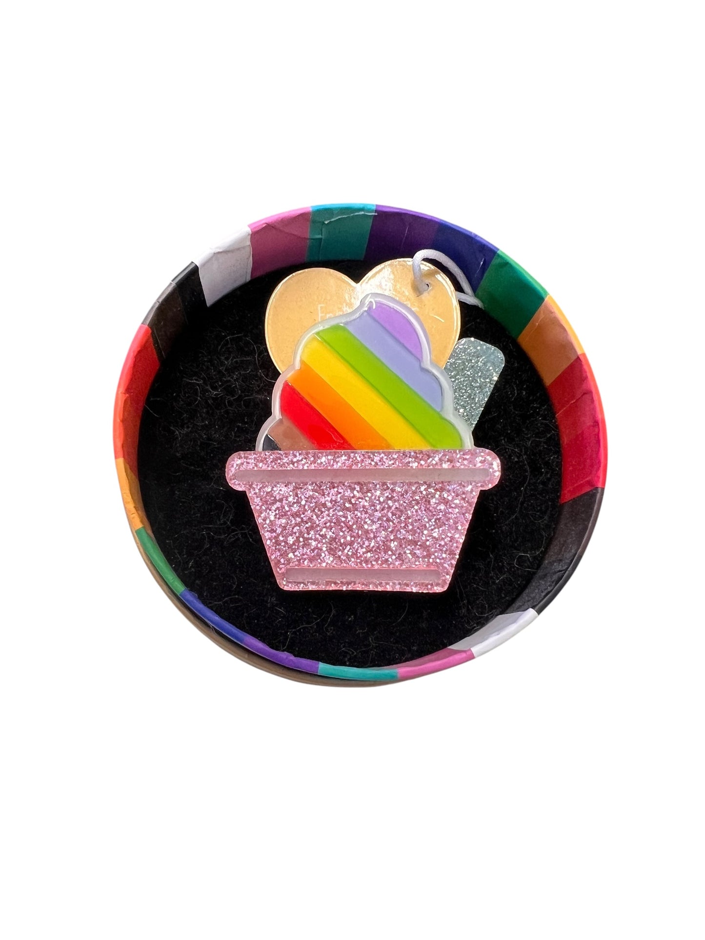 ERSTWILDER - ICE CREAM ACCEPTANCE BROOCH