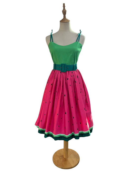 COLLECTIF PINK WATERMELON DRESS | 8