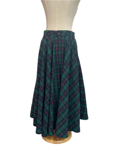 HEARTS & FOUND TARTAN SKIRT SZ M/12