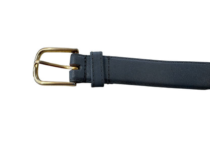 RICCO GREY LEATHER BELT | M