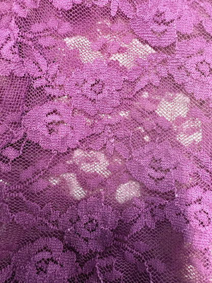 PURPLE LACE GLOVES