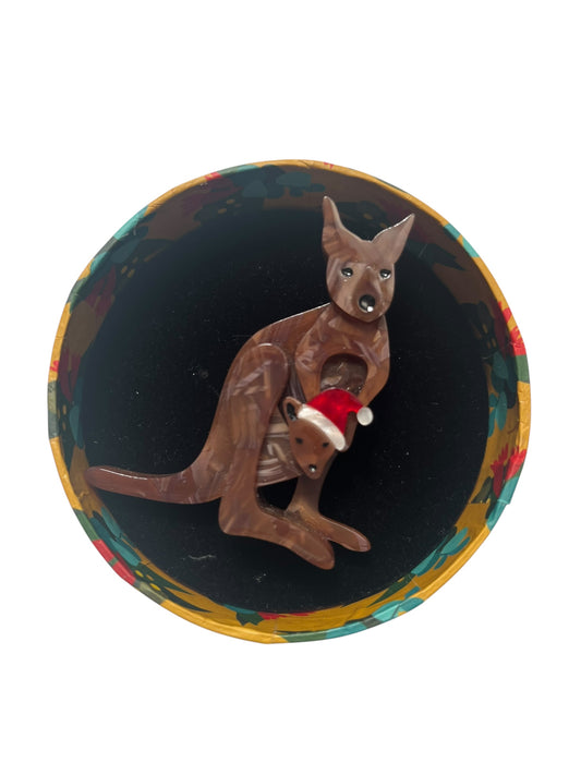 JOEYS FIRST CHRISTMAS BROOCH