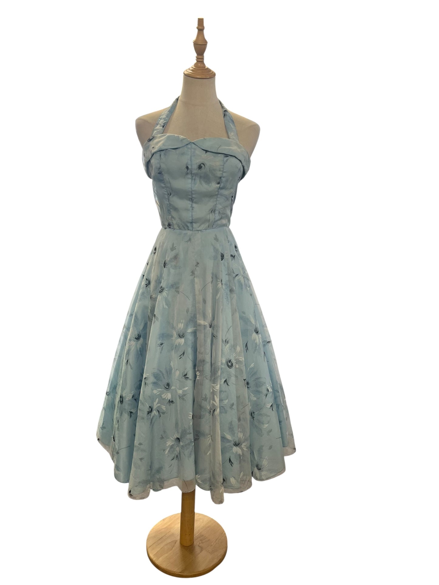 BLUE COCKTAIL DRESS | 6
