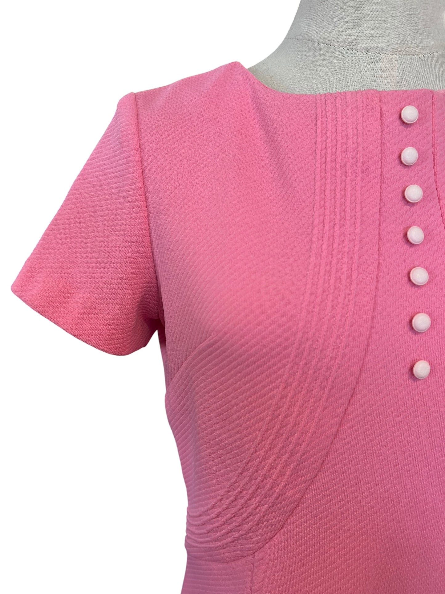 MAGGIE PINK 60S MOD DRESS | 12