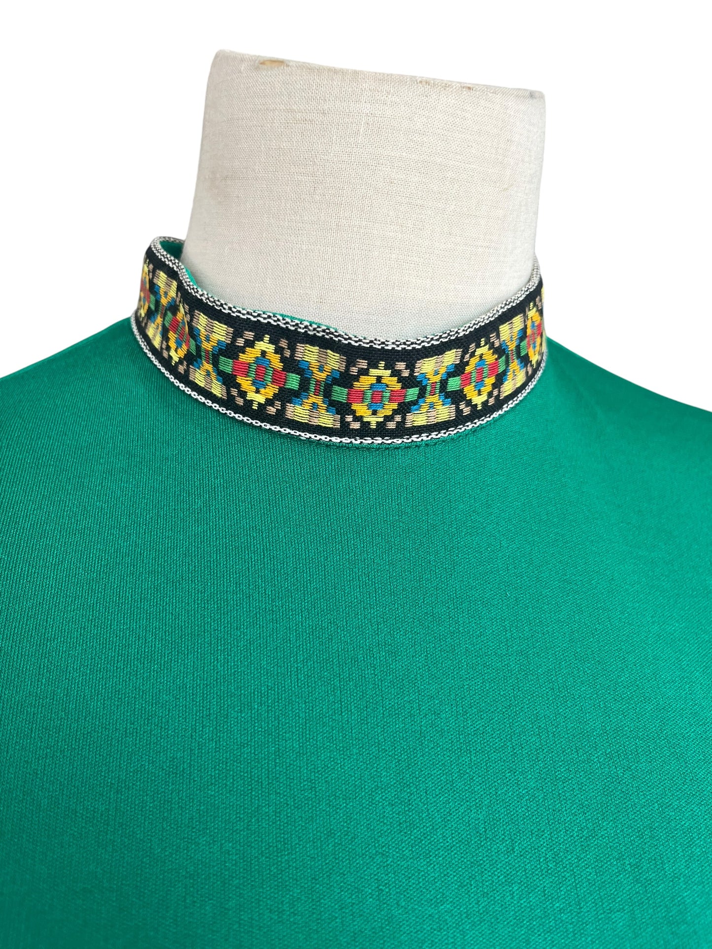 BARNABY GREEN FRINGE DRESS | 8