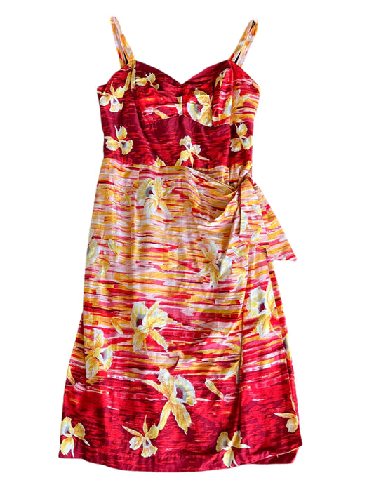 RETROSPECTD HAWAII SARONG DRESS SZ 14