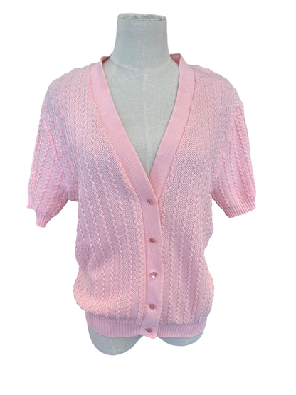 FIELDS PEACH CARDIGAN | M
