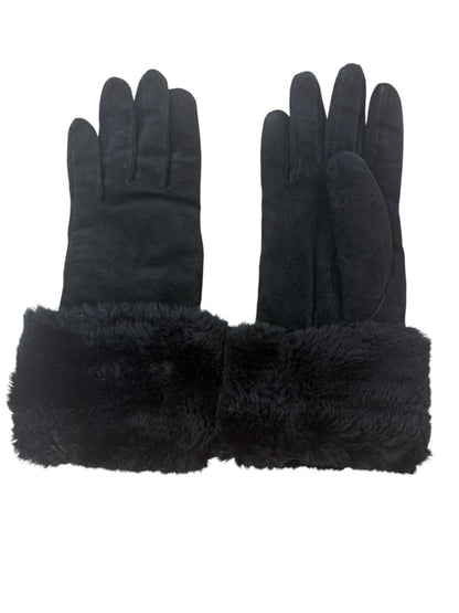 FUR CUFFED GLOVES