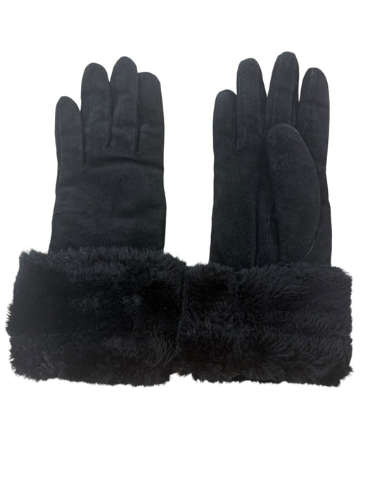 FUR CUFFED GLOVES