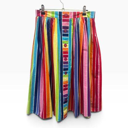 HELL BUNNY RAINBOW SKIRT | 10