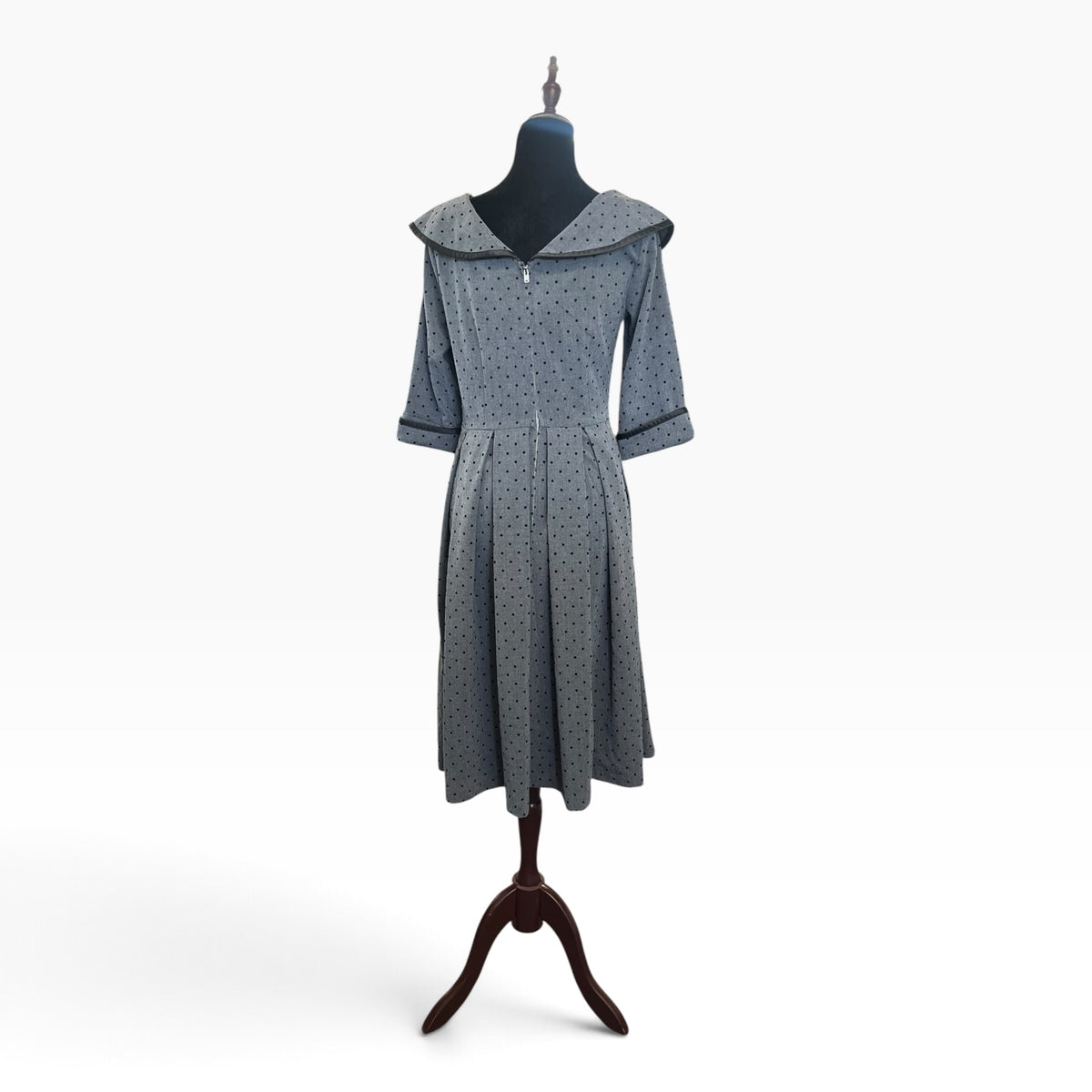 TATYANA GREY POLKA DOT DRESS | S/10