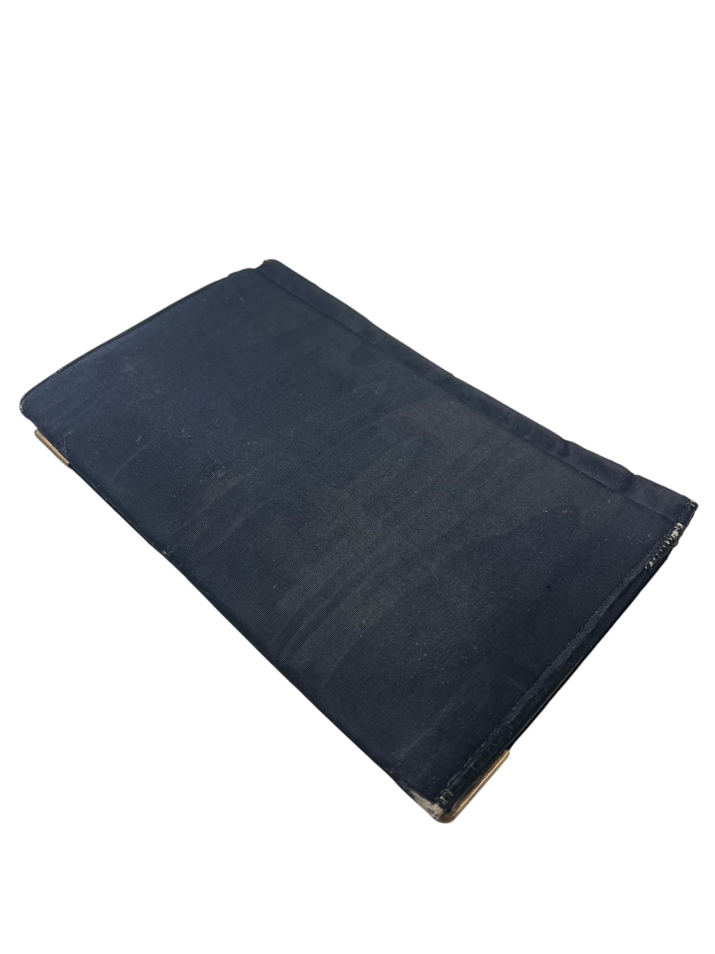 BLACK MOTHER OF PEARL CLUTCH