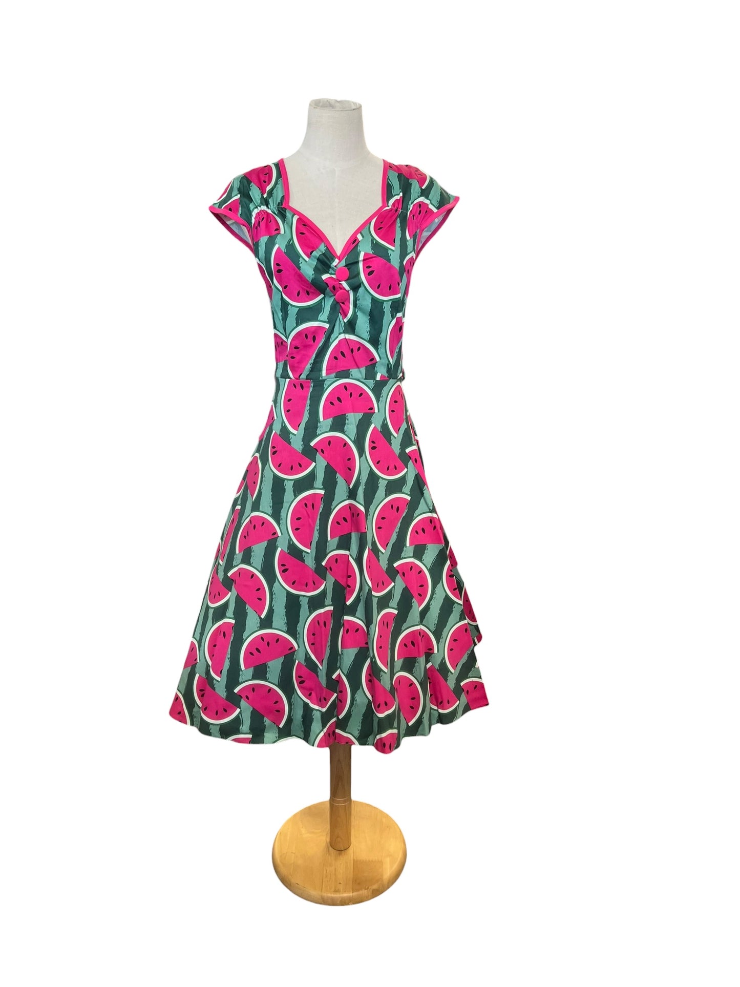 LADY VINTAGE WATERMELON DRESS | 10