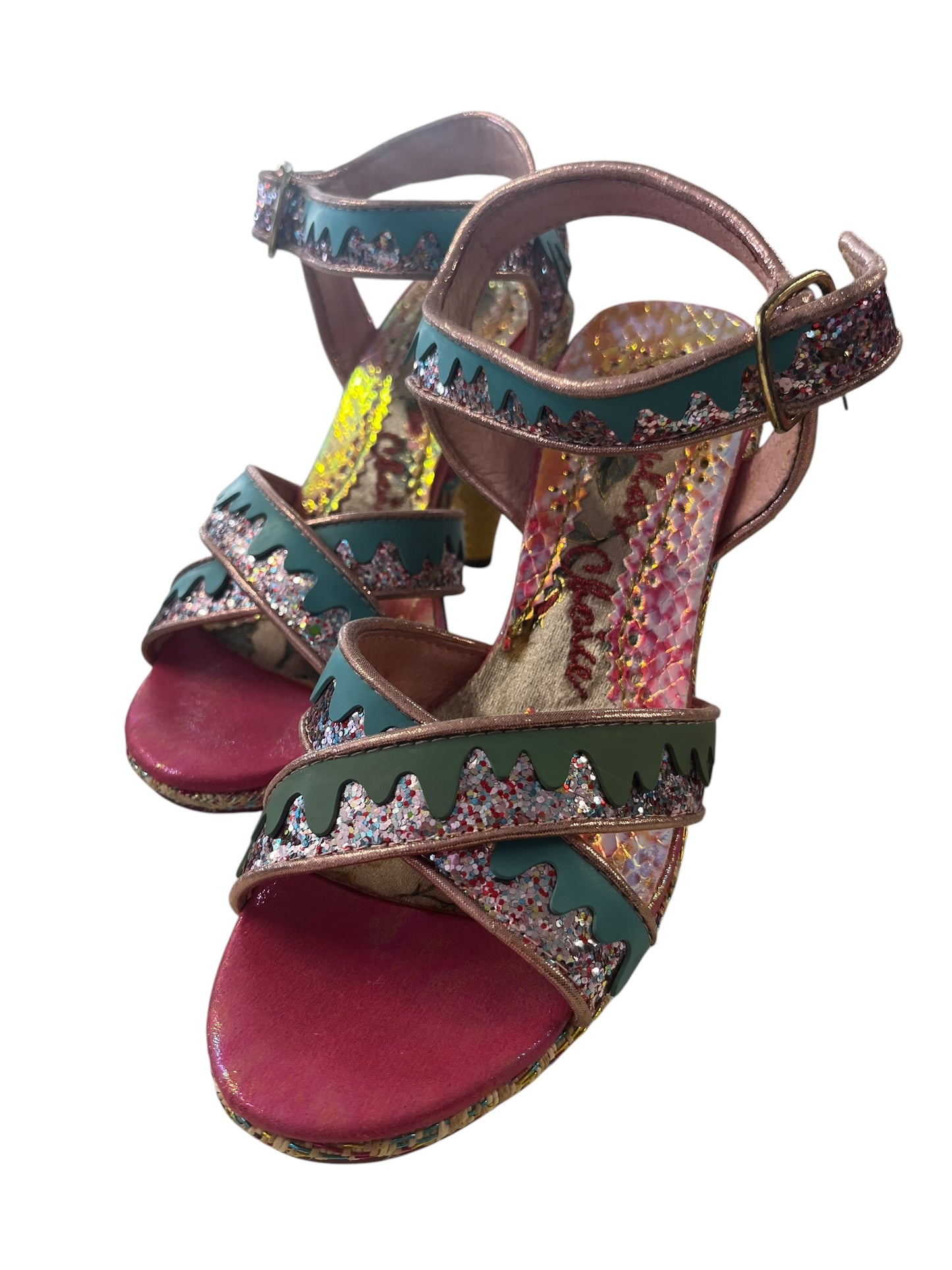 IRREGULAR CHOICE ICE CREAM SHOES | 37