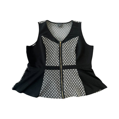 CITY CHIC PEPLUM TOP | XL - 24