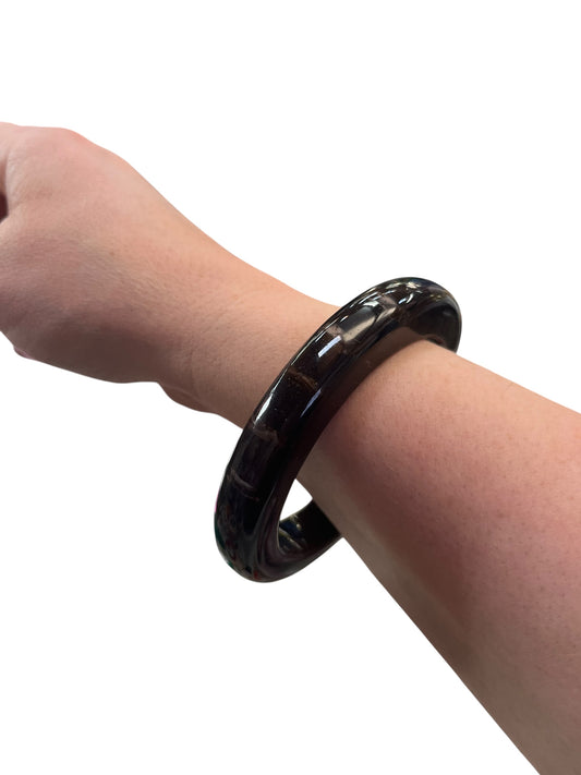 BROWN STRIPED BANGLE