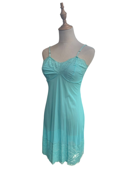 RHAPSODY BLUE NYLON SLIP | 8