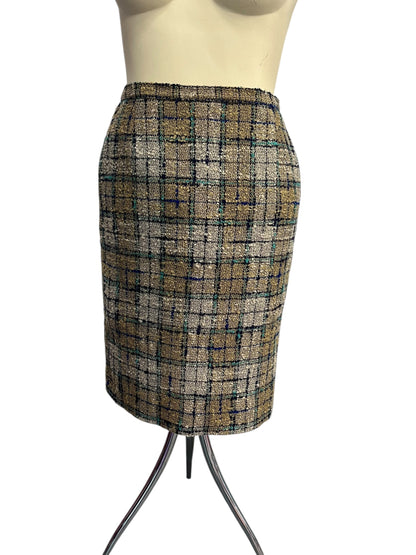 EASTEX WOOL TWEED SUIT SZ 12