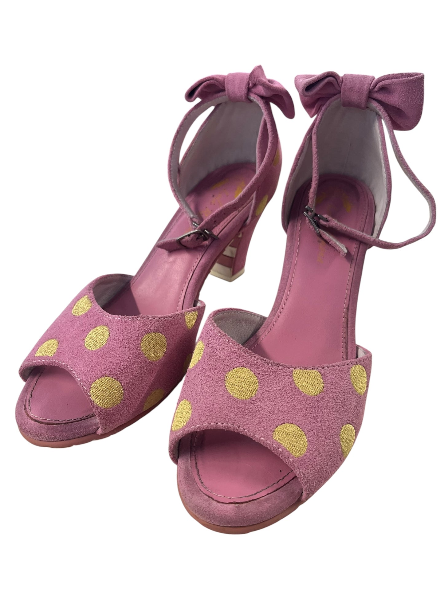 LOLA RAMONA PINK HEELS | 37
