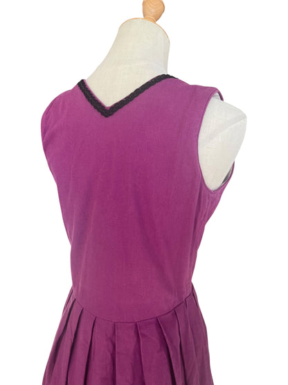 PURPLE DRINDL DRESS | 10