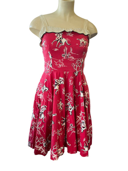 PINUP COUTURE COWBOY DRESS | 2XL