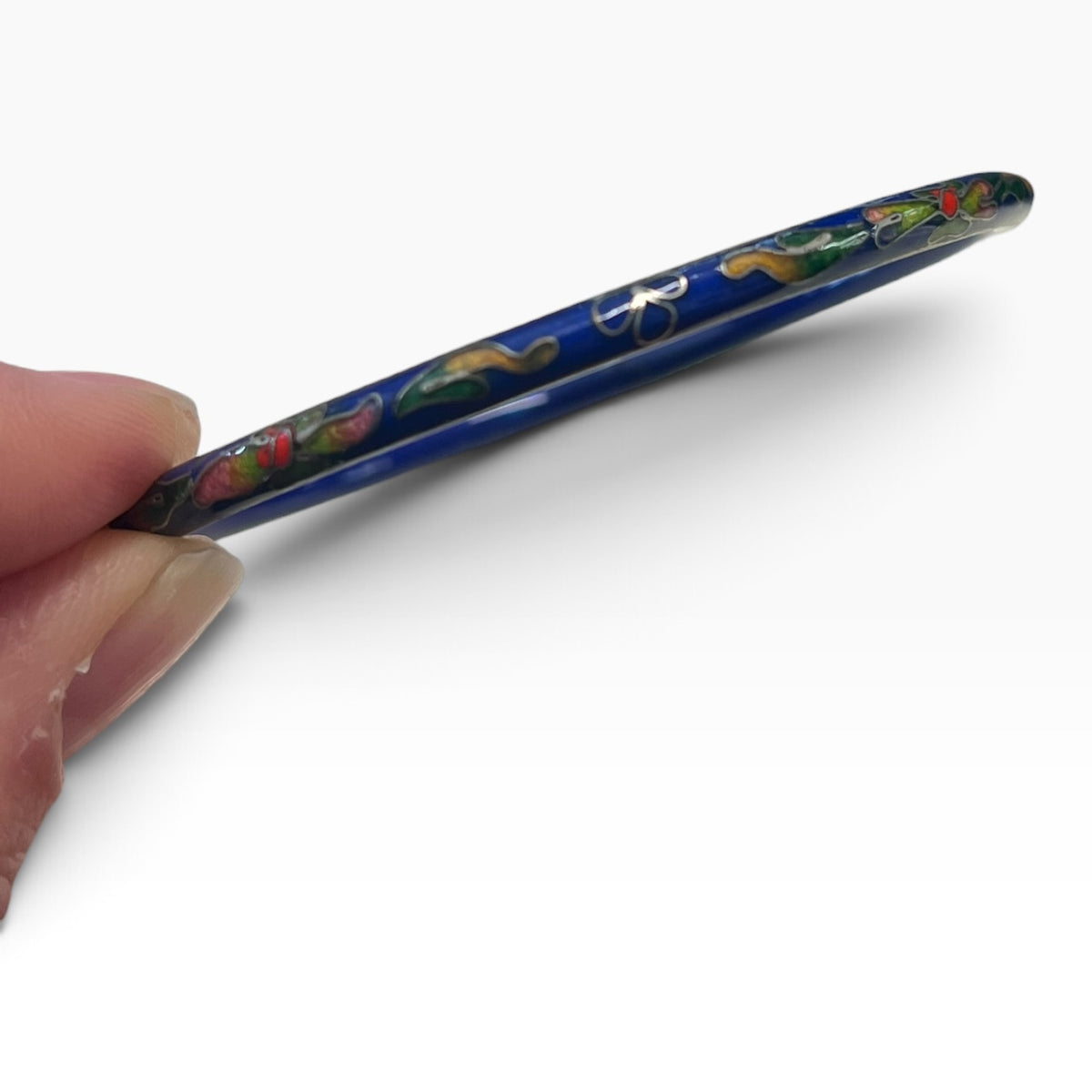 BLUE CLOISONNE ENAMEL BANGLE